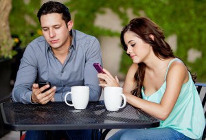 using smartphones when datings