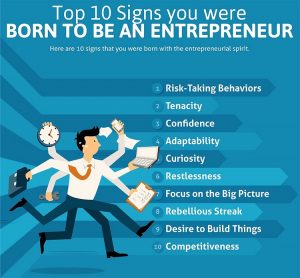 born to be entrepreneur